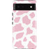 Pink Cow Print Pixel Cases